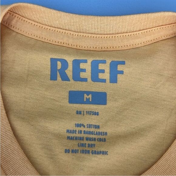New Reef ROSELLE CLASSIC TEE GOLD Size M - Picture 3 of 8